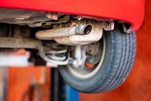 Rusted Muffler | Meineke Car Care | Appleton, WI