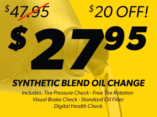 Meineke Car Care | Coupon | $20 off Synthetic blend